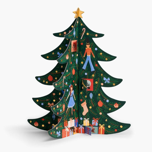 Calendario de Adviento Árbol de Navidad